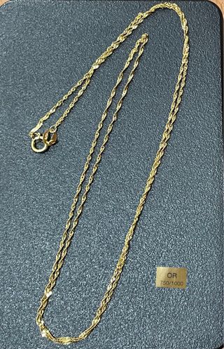 Cadena de oro 18 Kt
