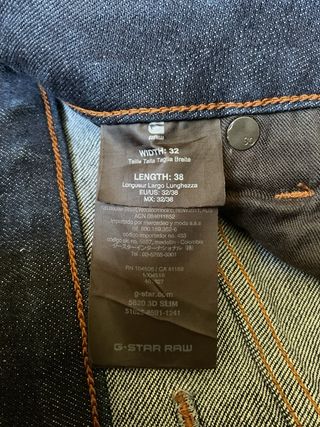 Pantalón vaquero de hombre de G-Star Raw (W32/L38)