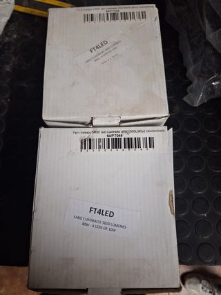 2 Faros LED 3800 Lúmenes