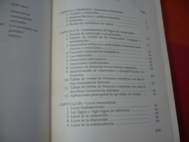 LOGICA MATEMATICA PRIMERAS LECCIONES 1975 CALCULO