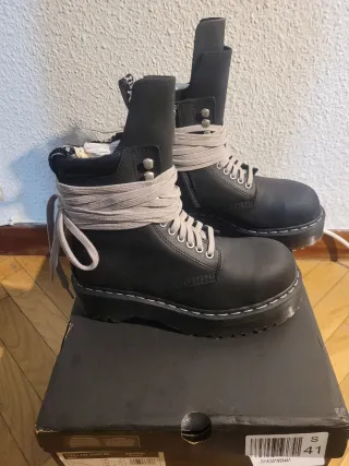 Rick Owens x Dr. Martens Talla 39 Nuevas