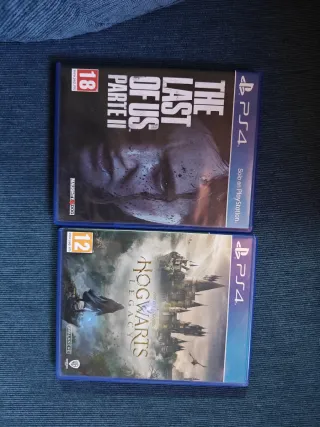 Pacchetto Giochi PS4: The Last of Us 2 e Hogwarts Legacy