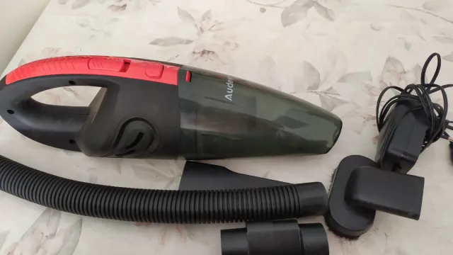 Aspirador Coche Audew Negro/Rojo