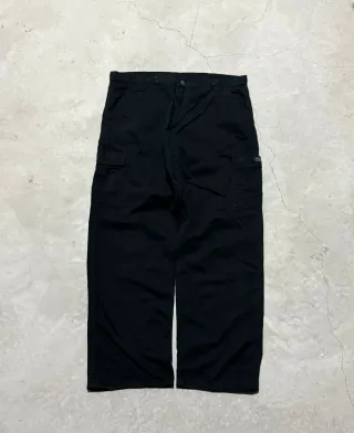 Pantaloni Cargo vintage da uomo neri tg 38x32