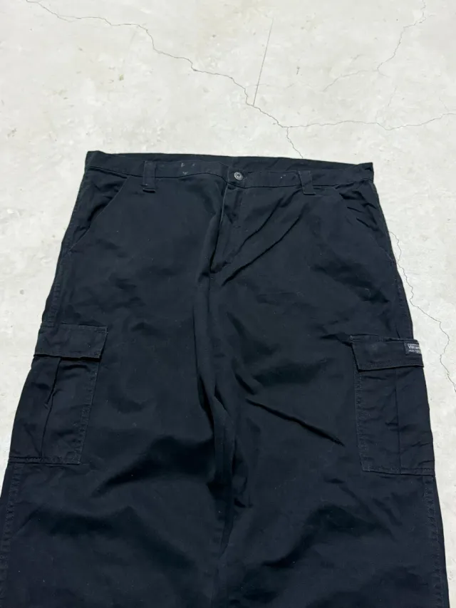 Pantaloni Cargo vintage da uomo neri tg 38x32