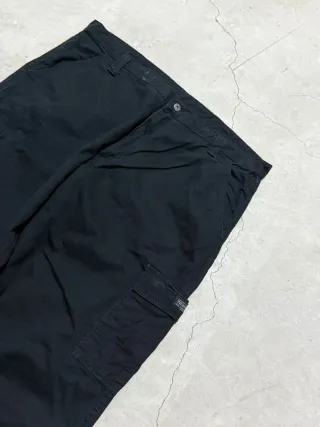 Pantaloni Cargo vintage da uomo neri tg 38x32