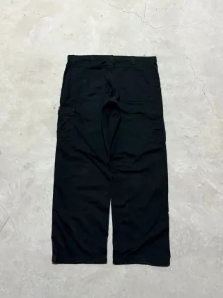 Pantaloni Cargo vintage da uomo neri tg 38x32