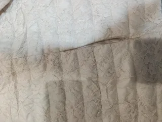 Chaqueta acolchada blanca