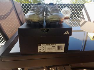 Botas Fútbol Adidas Predator Blancas 38 2/3