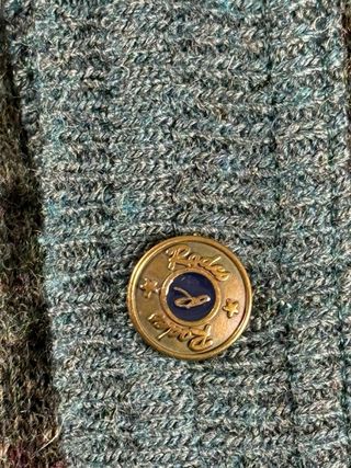 Cardigan Vintage Fantasie Lana XL