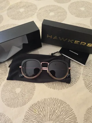 Gafas Hawkers Negro y Dorado