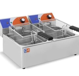 Freidora Eléctrica 6+6 Litros