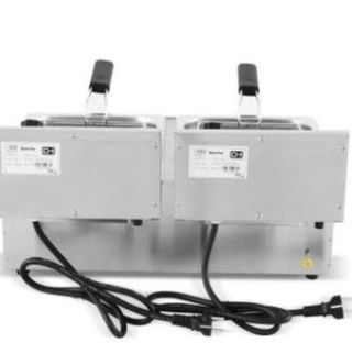 Freidora Eléctrica 6+6 Litros