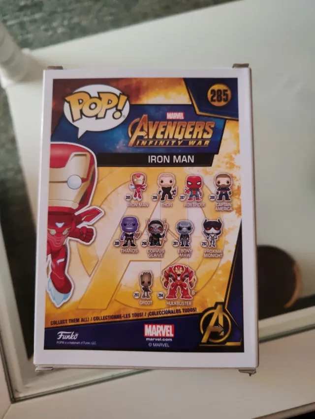Funko Pop Iron Man 285 Avengers Infinity War