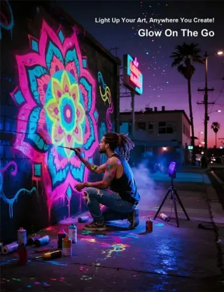 Foco LED Luz Negra 20W IP66