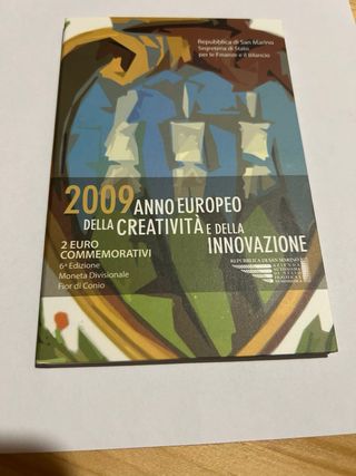 Moneda 2€ Conmemorativa San Marino 2009