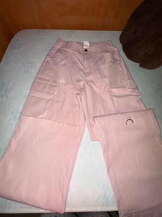 Pantalón Cargo Rosa