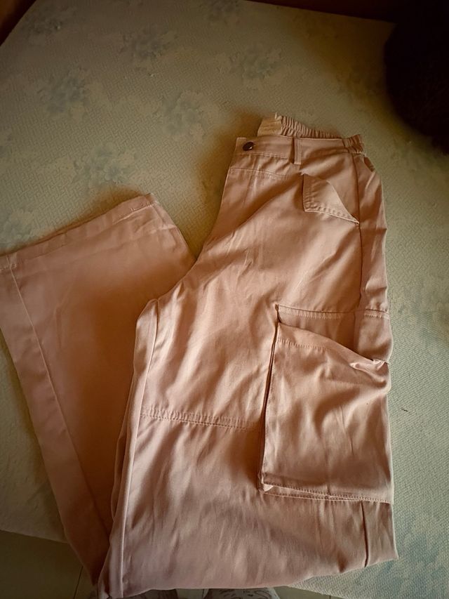 Pantalón Cargo Rosa