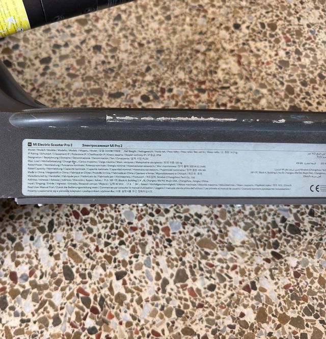Xiaomi Mi Scooter Pro 2 Ruedas Macizas