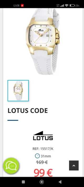 Reloj de pulsera Lotus para Mujer