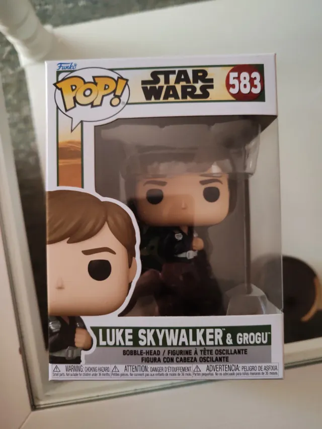 Funko Pop 583 Star Wars Luke Skywalker & Grogu