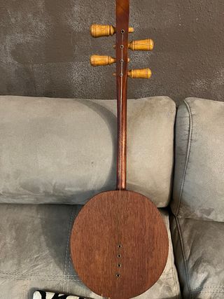 Instrumento musical de madera antiguo chino