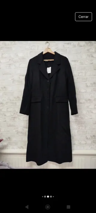 Abrigo de lana Zara