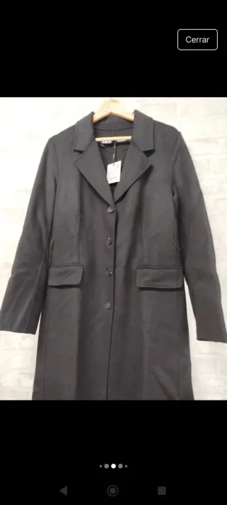 Abrigo de lana Zara