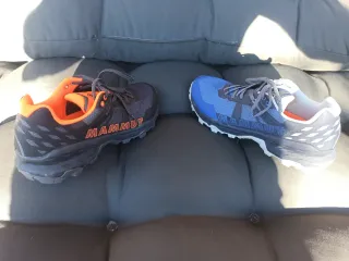 Zapatillas Mammut Monte y Ciudad Azul/Nar. 2 pares