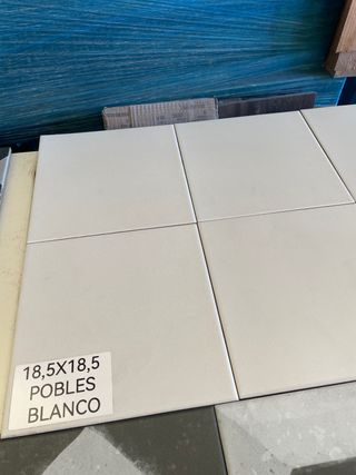 18,5x18,5 POBLES BLANCO Baldosas
