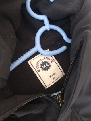 Chaqueta Marshall angel Negra Hombre