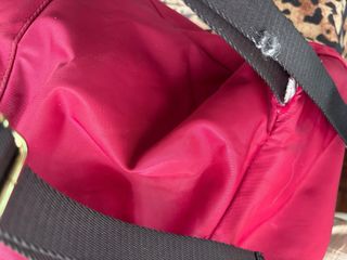 Mochila Bimba y Lola burdeos y dorada