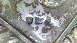 Bandeja Plata de Ley Siglo XVIII