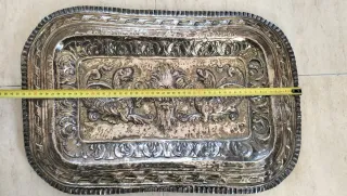 Bandeja Plata de Ley Siglo XVIII