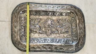 Bandeja Plata de Ley Siglo XVIII
