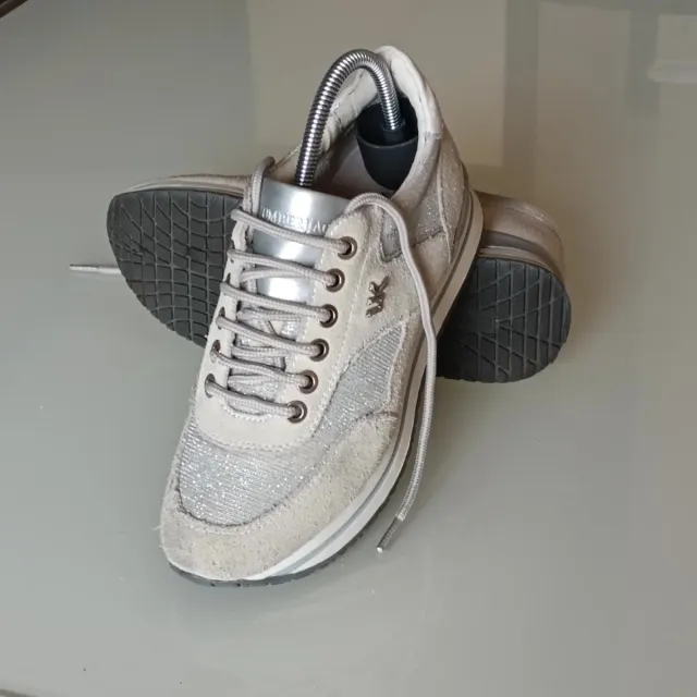 Scarpe donna Lumberjack beige/argento tg 36