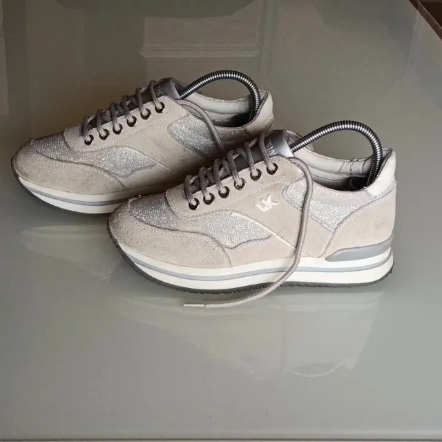 Scarpe donna Lumberjack beige/argento tg 36