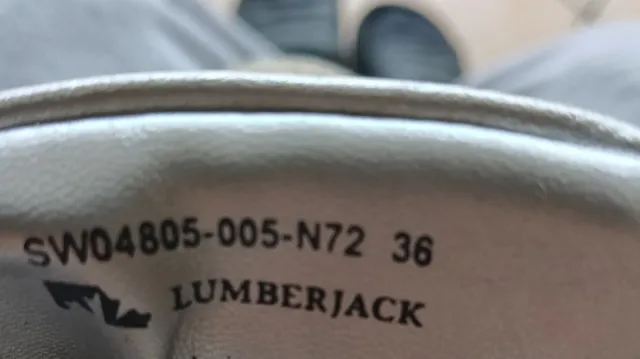 Scarpe donna Lumberjack beige/argento tg 36