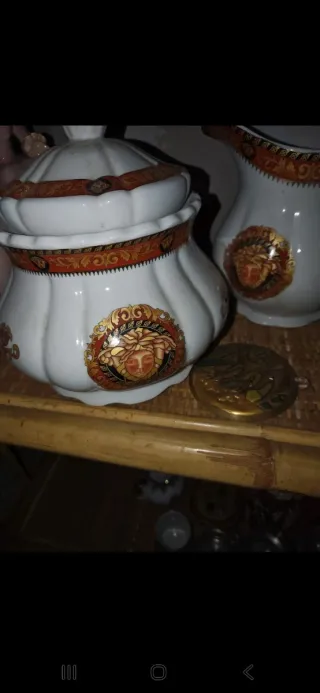 Brocca e zuccheriera Versace