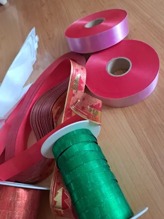 Lote Lazos y Cintas Decorativas