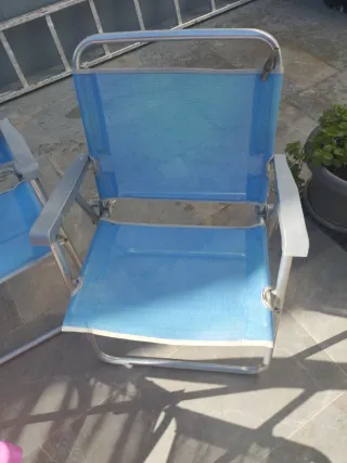 Sillas de playa y campo plegables