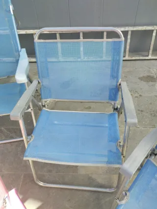 Sillas de playa y campo plegables