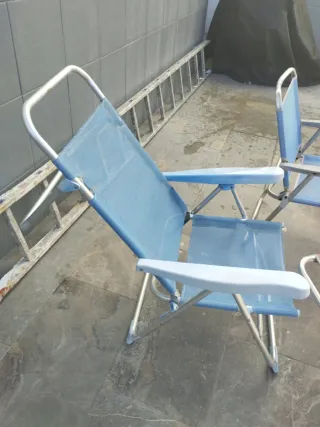 Sillas de playa y campo plegables