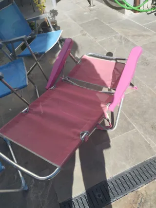 Sillas de playa y campo plegables
