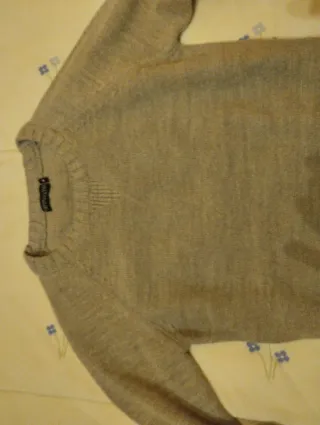 Jersey de punto gris