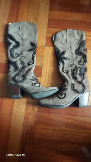 Botas Janet&Janet Piel Mujer Talla 38 Italia