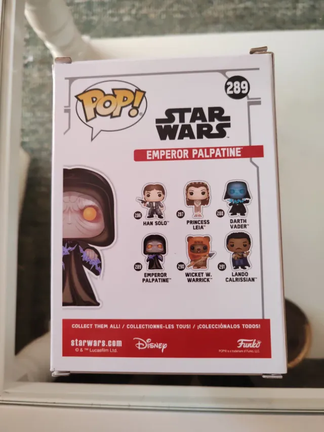 Funko Pop Star Wars 289 Emperor Palpatine