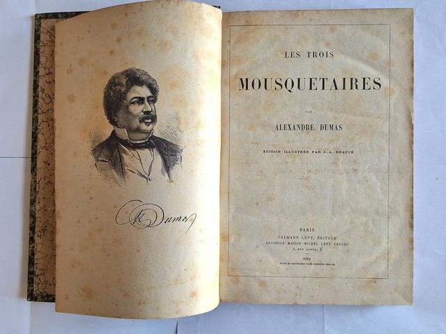 Alexandre Dumas - I Tre Moschettieri - 1884