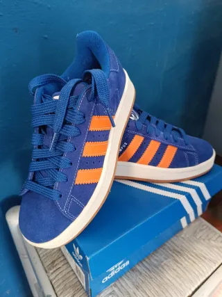 Adidas Campus Azul Naranja Originales