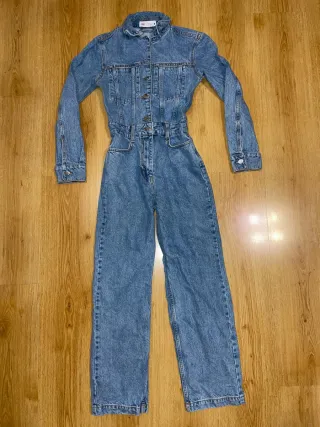 Mono vaquero Zara cuerpo completo peto